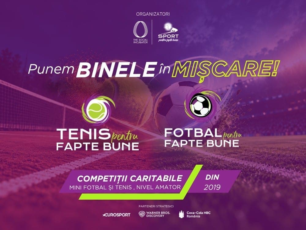Tenis pentru Fapte Bune — 18–20 septembrie 2026
